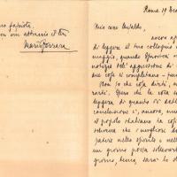 Lettera di Mario Ferrara a Giovanni Ansaldo, 19-12-1924