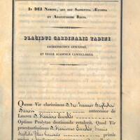 Laurea in Giurisprudenza di Francesco Ansaldo, 01-08-1845, p. 1